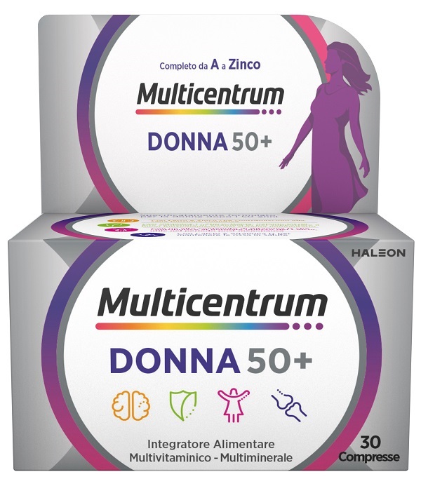 MULTICENTRUM DONNA 50+ 30 COMPRESSE - Farmacia Sant Anna SAS del Dott. Mariani Federigo