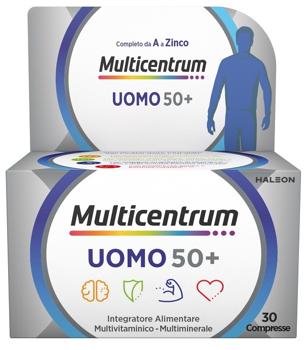 MULTICENTRUM UOMO 50+ 30 COMPRESSE - Farmacia Sant Anna SAS del Dott. Mariani Federigo
