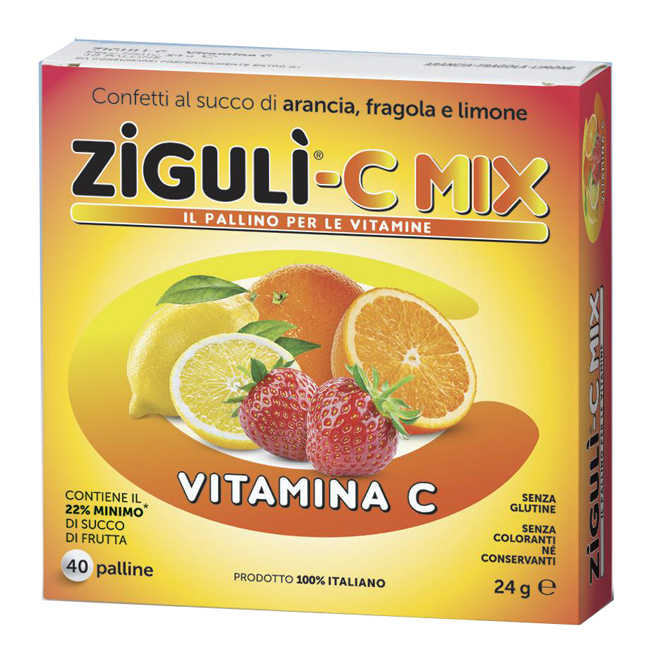 ZIGULI C MIX 40 PALLINE 24 G - Farmacia Sant Anna SAS del Dott. Mariani Federigo