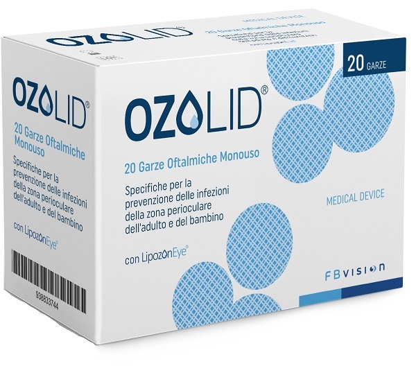 GARZA OZOLID OFTALMICA TNT CON OLIO OZONIZZATO IN FOSFOLIPIDI LIPOZONEYE 20 PEZZI - Farmacia Sant Anna SAS del Dott. Mariani Federigo