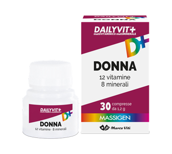 MASSIGEN DONNA MULTIVITAMINICO E MULTIMINERALE 30 COMPRESSE RIVESTITE - Farmacia Sant Anna SAS del Dott. Mariani Federigo