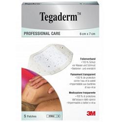 TEGADERM MEDICAZIONE IMPERMEABILE TRASPARENTE 5 PEZZI 6X7 CM - Farmacia Sant Anna SAS del Dott. Mariani Federigo