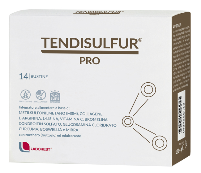 TENDISULFUR PRO 14 BUSTINE DA 8,6G - Farmacia Sant Anna SAS del Dott. Mariani Federigo