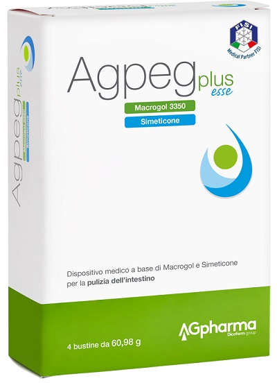AGPEG PLUS ESSE 4 BUSTE OROSOLUBILI DA 60,98 G - Farmacia Sant Anna SAS del Dott. Mariani Federigo