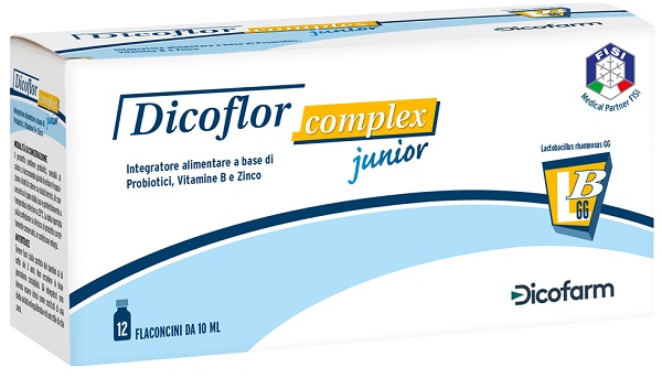 DICOFLOR COMPLEX JUNIOR 12 FLACONI DA 10 ML - Farmacia Sant Anna SAS del Dott. Mariani Federigo