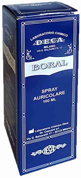 BORAL SPRAY AURICOLARE 100 ML - Farmacia Sant Anna SAS del Dott. Mariani Federigo