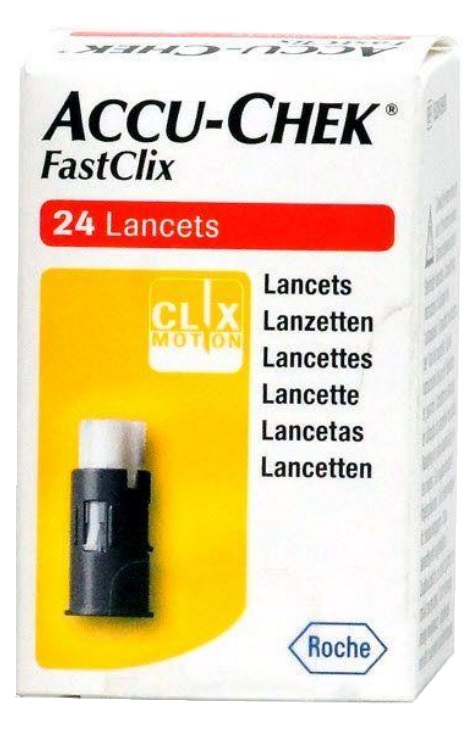 LANCETTE PUNGIDITO ACCU-CHEK FASTCLIX 24 PEZZI - Farmacia Sant Anna SAS del Dott. Mariani Federigo