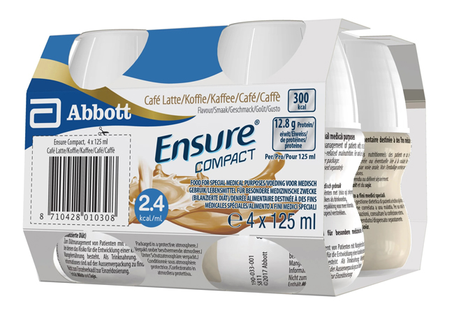 ENSURE COMPACT CAFFE 4 BOTTIGLIE DA 125 ML - Farmacia Sant Anna SAS del Dott. Mariani Federigo