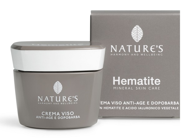 NATURE'S HEMATITE CREMA VISO ANTIAGE DOPOBARBA 50 ML - Farmacia Sant Anna SAS del Dott. Mariani Federigo