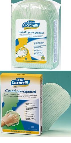 CICCARELLI GUANTO PRESAPONATO 20 PEZZI - Farmacia Sant Anna SAS del Dott. Mariani Federigo