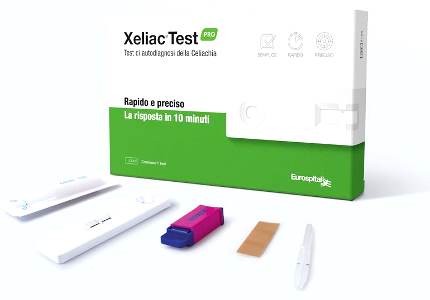 XELIAC TEST PRO DETERMINAZIONE ANTICORPI IGA E IGG ASSOCIATI ALLA MALATTIA CELIACA 1 PEZZO - Farmacia Sant Anna SAS del Dott. Mariani Federigo