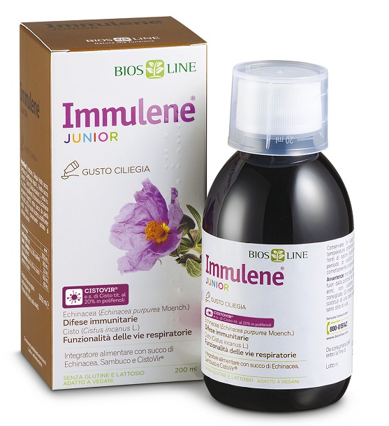 BIOSLINE IMMULENE JUNIOR 200 ML - Farmacia Sant Anna SAS del Dott. Mariani Federigo