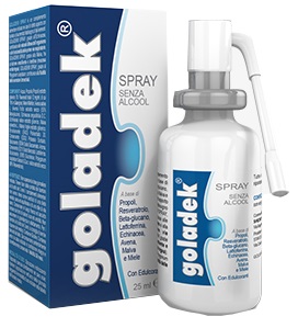 GOLADEK SPRAY NO ALCOOL 25 ML - Farmacia Sant Anna SAS del Dott. Mariani Federigo