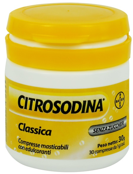 CITROSODINA CLASSICA 30 COMPRESSE MASTICABILI - Farmacia Sant Anna SAS del Dott. Mariani Federigo