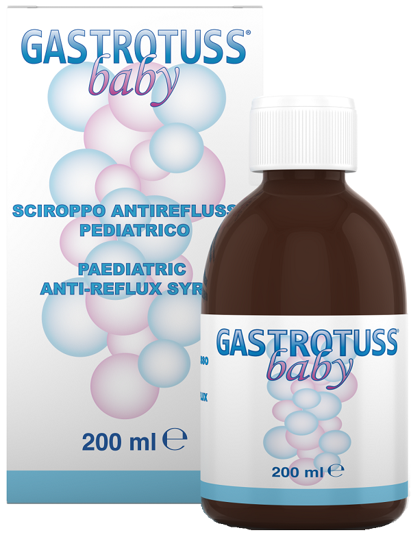 BABY SCIROPPO ANTIREFLUSSO GASTROTUSS 200 ML - Farmacia Sant Anna SAS del Dott. Mariani Federigo