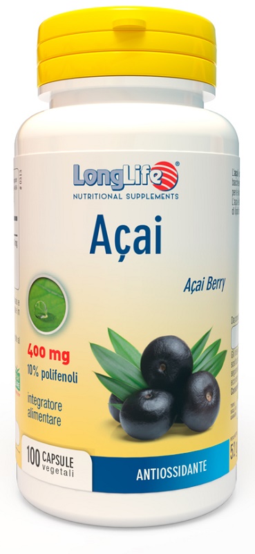 LONGLIFE ACAI 100 CAPSULE VEGETALI - Farmacia Sant Anna SAS del Dott. Mariani Federigo