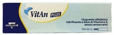 UNGUENTO OFTALMICO LUBRIFICANTE VITAN PLUS 5 G - Farmacia Sant Anna SAS del Dott. Mariani Federigo