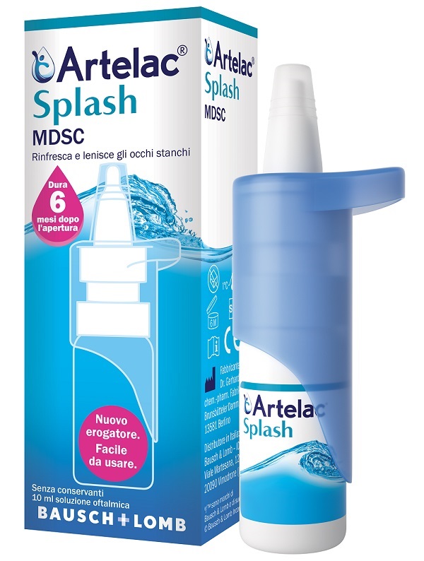 ARTELAC SPLASH MULTIDOSE GOCCE OCULARI FLACONE 10 ML - Farmacia Sant Anna SAS del Dott. Mariani Federigo