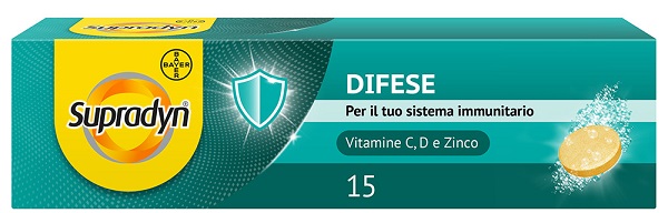 SUPRADYN DIFESE 15 COMPRESSE EFFERVESCENTI - Farmacia Sant Anna SAS del Dott. Mariani Federigo