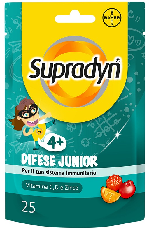 SUPRADYN DIFESE JUNIOR 25 CARAMELLE GOMMOSE - Farmacia Sant Anna SAS del Dott. Mariani Federigo