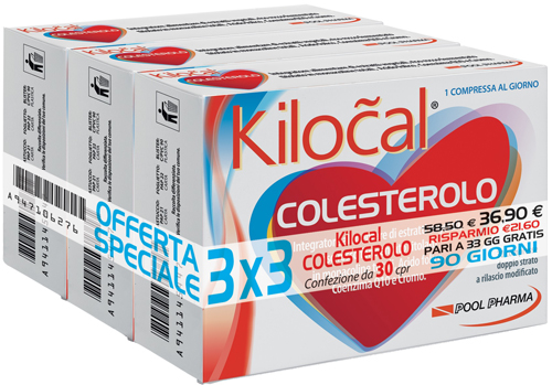 KILOCAL COLESTEROLO 30 COMPRESSE - Farmacia Sant Anna SAS del Dott. Mariani Federigo