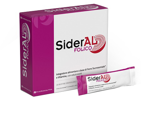 SIDERAL FOLICO 30 MG 20 BUSTINE OROSOLUBILI - Farmacia Sant Anna SAS del Dott. Mariani Federigo