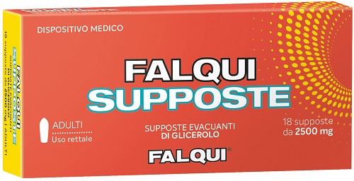 SUPPOSTE FALQUI 18 SUPPOSTE CON GLICERINA 2500MG ADULTI - Farmacia Sant Anna SAS del Dott. Mariani Federigo
