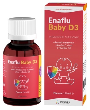ENAFLU BABY D3 SOLUZIONE ORALE 150 ML - Farmacia Sant Anna SAS del Dott. Mariani Federigo