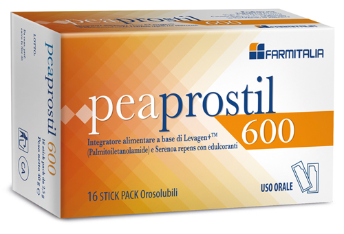 PEAPROSTIL 600 16 STICK PACK OROSOLUBILI - Farmacia Sant Anna SAS del Dott. Mariani Federigo