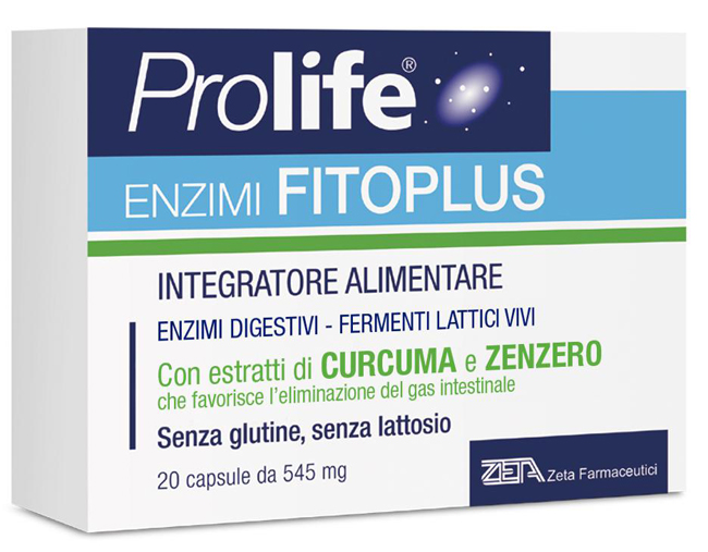 PROLIFE ENZIMI FITOPLUS 20 CAPSULE - Farmacia Sant Anna SAS del Dott. Mariani Federigo
