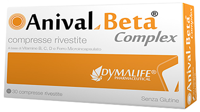 ANIVAL BETA COMPLEX 30 COMPRESSE RIVESTITE - Farmacia Sant Anna SAS del Dott. Mariani Federigo