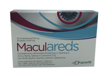 MACULAREDS 30 COMPRESSE DA 650 MG - Farmacia Sant Anna SAS del Dott. Mariani Federigo