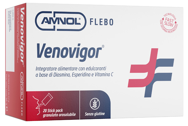VENOVIGOR 20 STICK PACK GRANULATO OROSOLUBILE - Farmacia Sant Anna SAS del Dott. Mariani Federigo