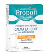 GOLASEPT TUSS PROPOLI CPR TOSSE DISPOSITIVO MEDICO COMPRESSE MASTICABILI ALLA PROPOLI IN ASTUCCIO - Farmacia Sant Anna SAS del Dott. Mariani Federigo