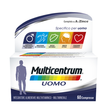 MULTICENTRUM UOMO 60 COMPRESSE - Farmacia Sant Anna SAS del Dott. Mariani Federigo