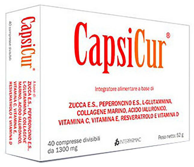 CAPSICUR 40 COMPRESSE - Farmacia Sant Anna SAS del Dott. Mariani Federigo