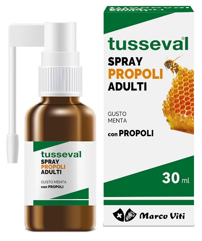 TUSSEVAL GOLA PROPOLI SPRAY PER ADULTI 30 ML - Farmacia Sant Anna SAS del Dott. Mariani Federigo