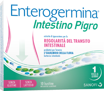 ENTEROGERMINA INTESTINO PIGRO 10 BUSTINE - Farmacia Sant Anna SAS del Dott. Mariani Federigo