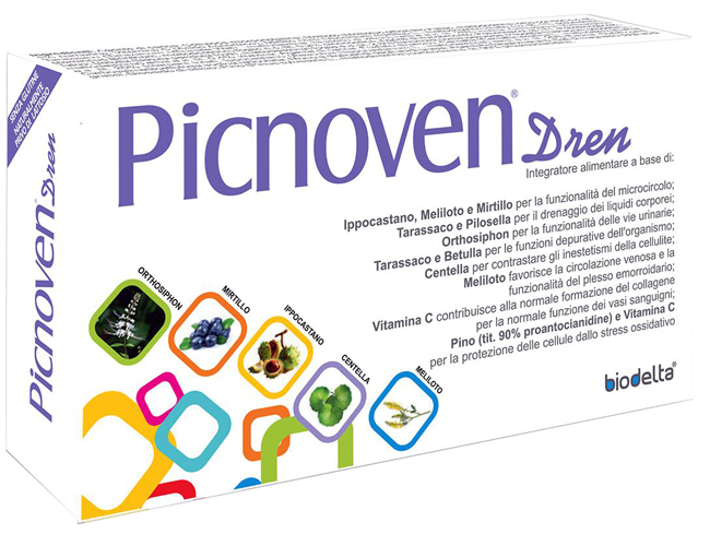 PICNOVEN DREN 50 COMPRESSE 31 G - Farmacia Sant Anna SAS del Dott. Mariani Federigo