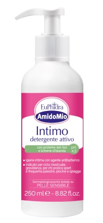 EUPHIDRA AMIDOMIO INTIMO DETERGENTE ATTIVO 250 ML - Farmacia Sant Anna SAS del Dott. Mariani Federigo