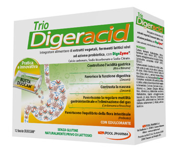 TRIO DIGERACID 12 BUSTINE - Farmacia Sant Anna SAS del Dott. Mariani Federigo