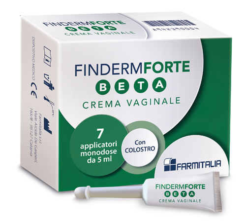 FINDERM FORTE BETA CREMA VAGINALE 7 APPLICATORI MONOUSO 5 G - Farmacia Sant Anna SAS del Dott. Mariani Federigo