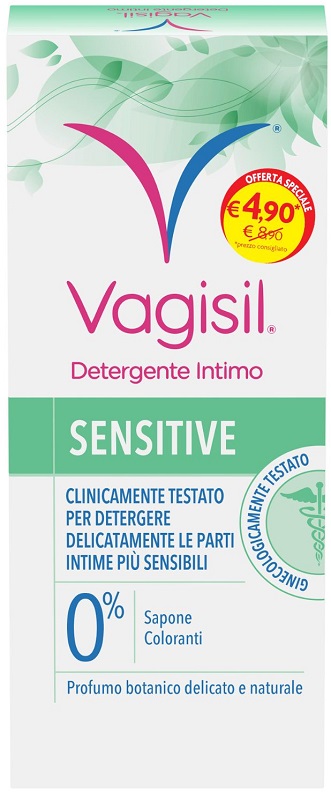 VAGISIL DETERGENTE SENSITIVE 250 ML - Farmacia Sant Anna SAS del Dott. Mariani Federigo