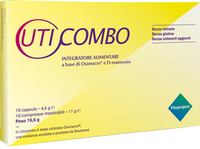 UTICOMBO 10 CAPSULE + 10 COMPRESSE MASTICABILI - Farmacia Sant Anna SAS del Dott. Mariani Federigo