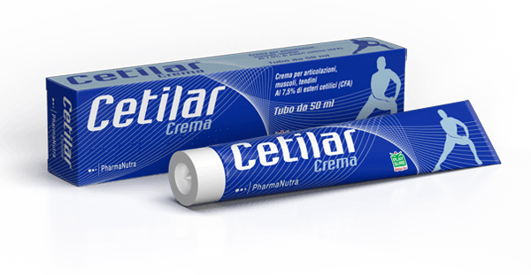 CETILAR CREMA PER ARTICOLAZIONI MUSCOLI E TENDINI 50 ML - Farmacia Sant Anna SAS del Dott. Mariani Federigo