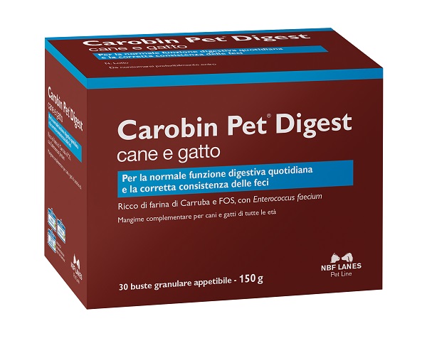 CAROBIN PET DIGEST GRANULARE 30 BUSTE DA 5 G - Farmacia Sant Anna SAS del Dott. Mariani Federigo