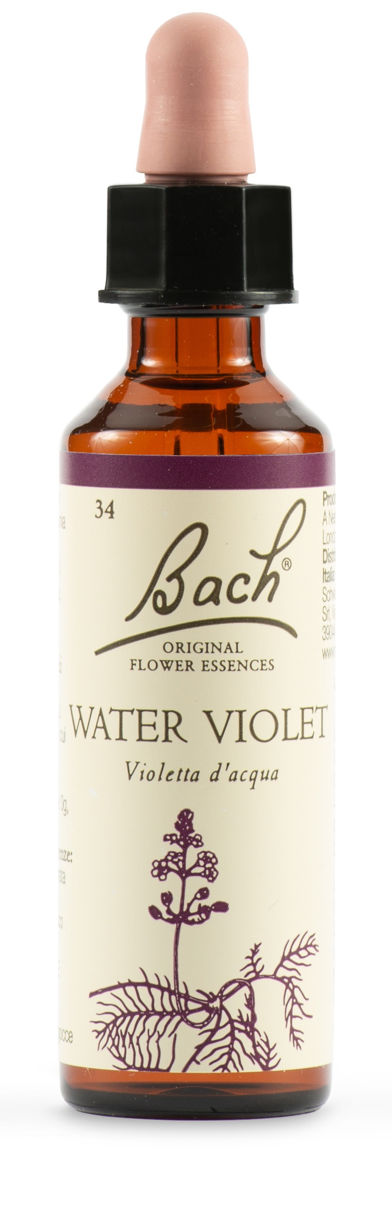 WATER VIOL BACH ORIG 20 ML - Farmacia Sant Anna SAS del Dott. Mariani Federigo