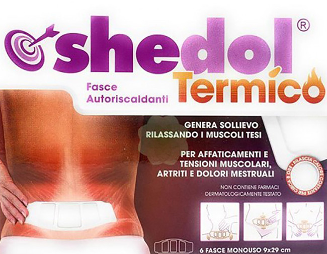 CEROTTO AUTORISCALDANTE SHEDOL TERMICO 6 PEZZI - Farmacia Sant Anna SAS del Dott. Mariani Federigo