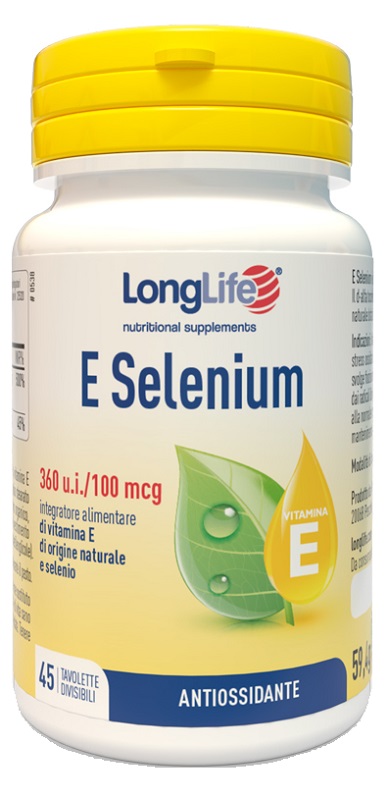LONGLIFE E SELENIUM 45 TAVOLETTE - Farmacia Sant Anna SAS del Dott. Mariani Federigo