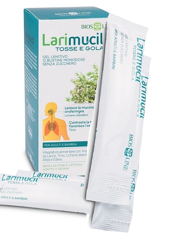 LARIMUCIL TOSSE GOLA 12 BUSTINE 10 ML - Farmacia Sant Anna SAS del Dott. Mariani Federigo
